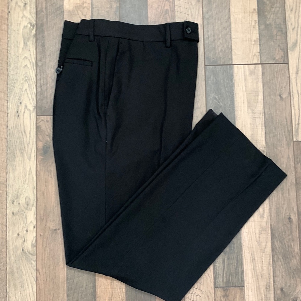 Apt. 9 Slim Fit Premier Flex Black Dress Pant 33x30